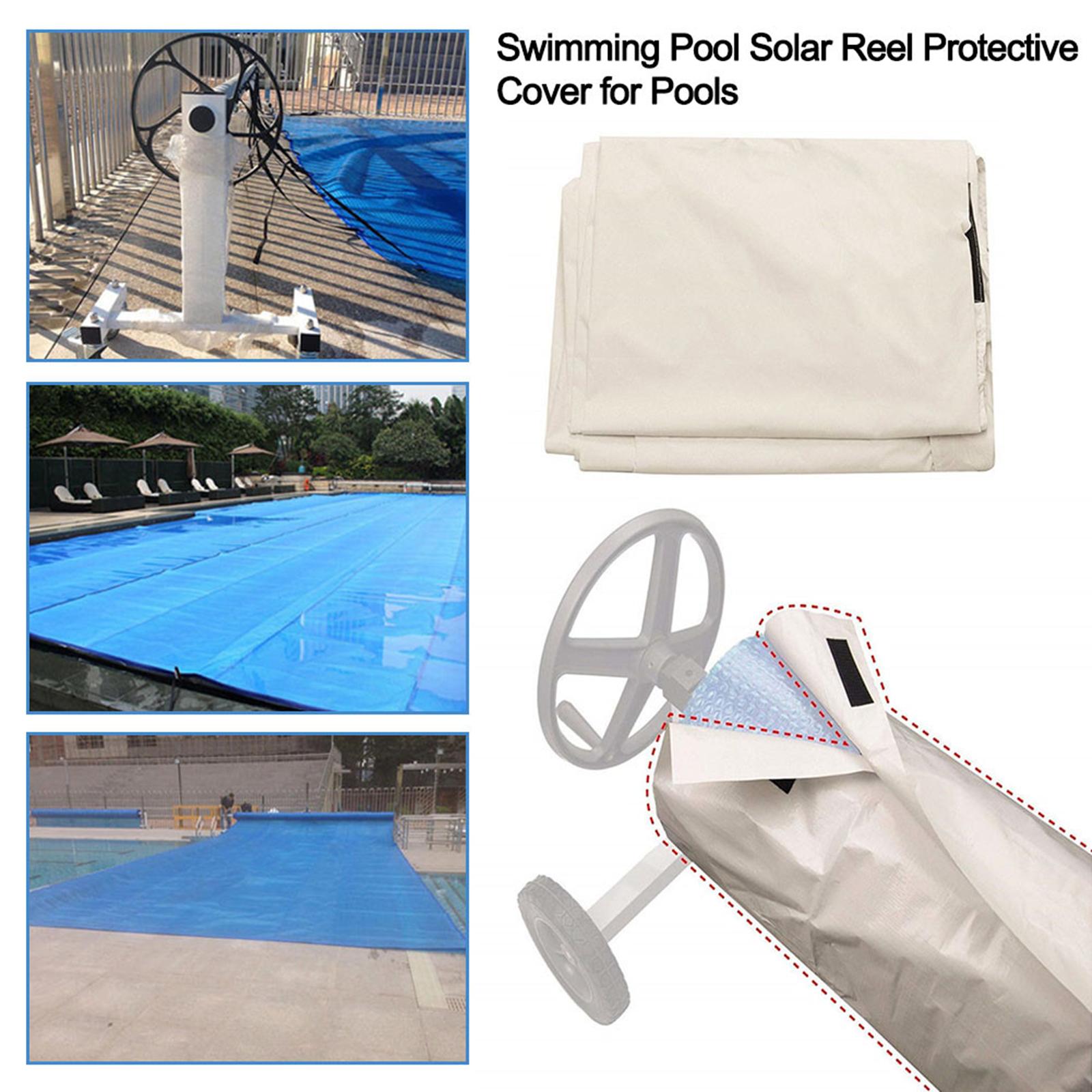 Swimming Pool Blanket Reel Rol - مراجعة Reel Cover وسعره