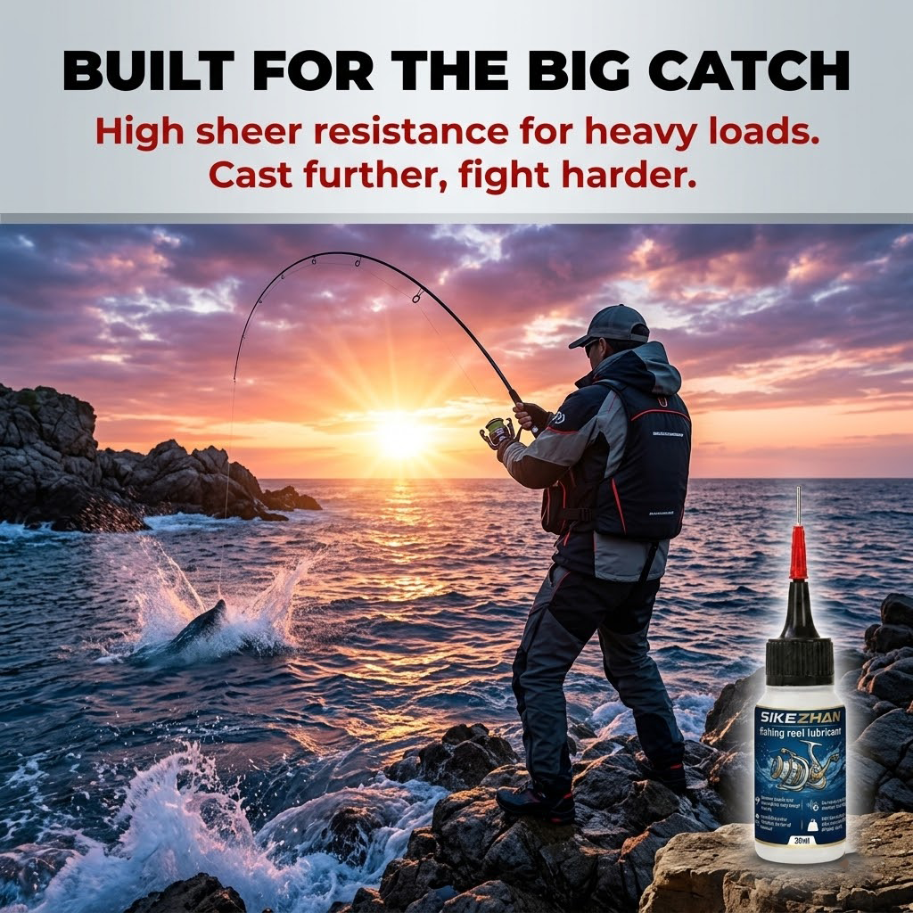 Fishing Reel Oil and Grease Lu - مراجعة Reel Lubricant وسعره
