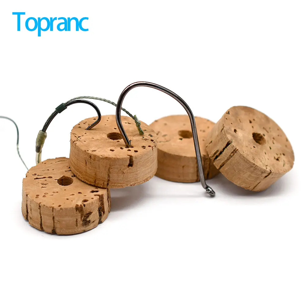 Topranc Natural Cork  End Cap  - مراجعة Reel Handle وسعره
