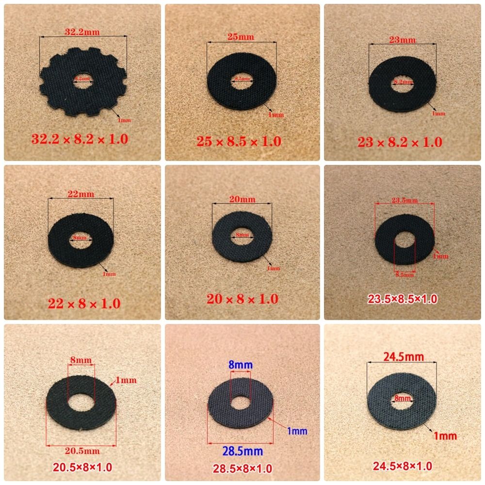 1mm Carbon Fiber Drag Washers  - مراجعة Reel Repair Kit وسعره