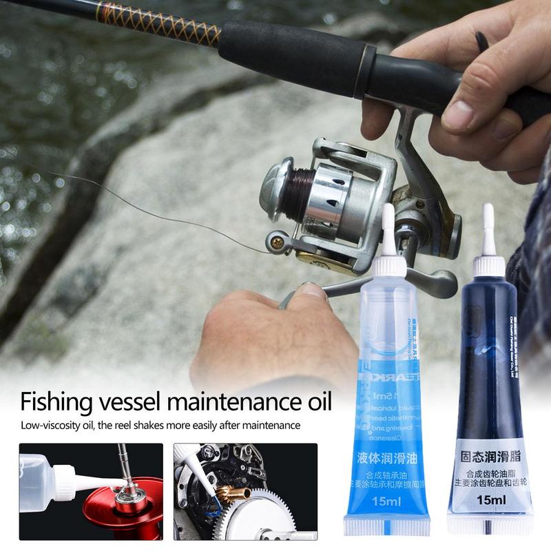 Fishing Reel Lubricant 15ml Re - مراجعة Reel Grease وسعره