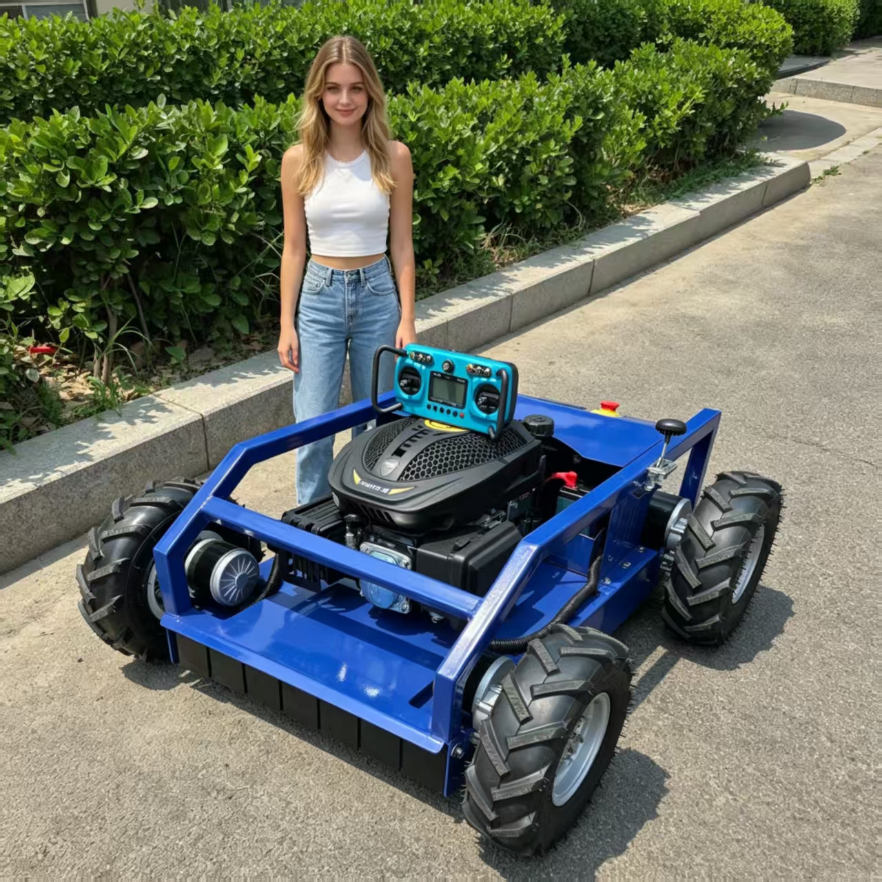 Smart Remote-Controlled Lawn M - مراجعة Conventional Reel وسعره