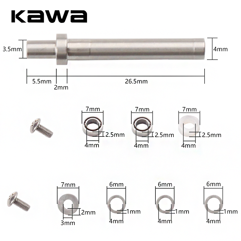 Kawa 1pc Fishing Reel Handle S - مراجعة Reel Drag Knob وسعره