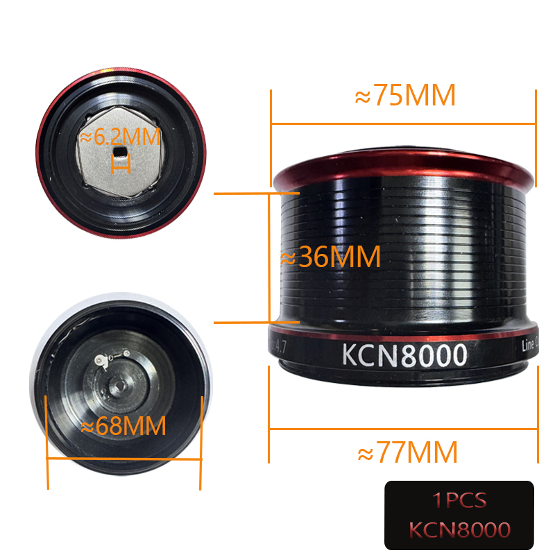 KCN6000 KCN8000 KCN10000 Spare - مراجعة Reel Spare Spool وسعره