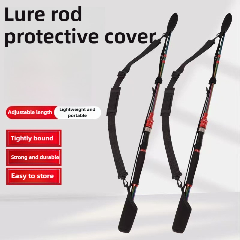 Adjustable Fishing Rod Storage - مراجعة Reel Cover وسعره