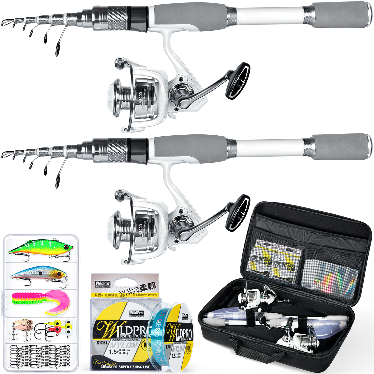 Ghosthorn Fishing Rod And Reel - مراجعة Reel Bag وسعره