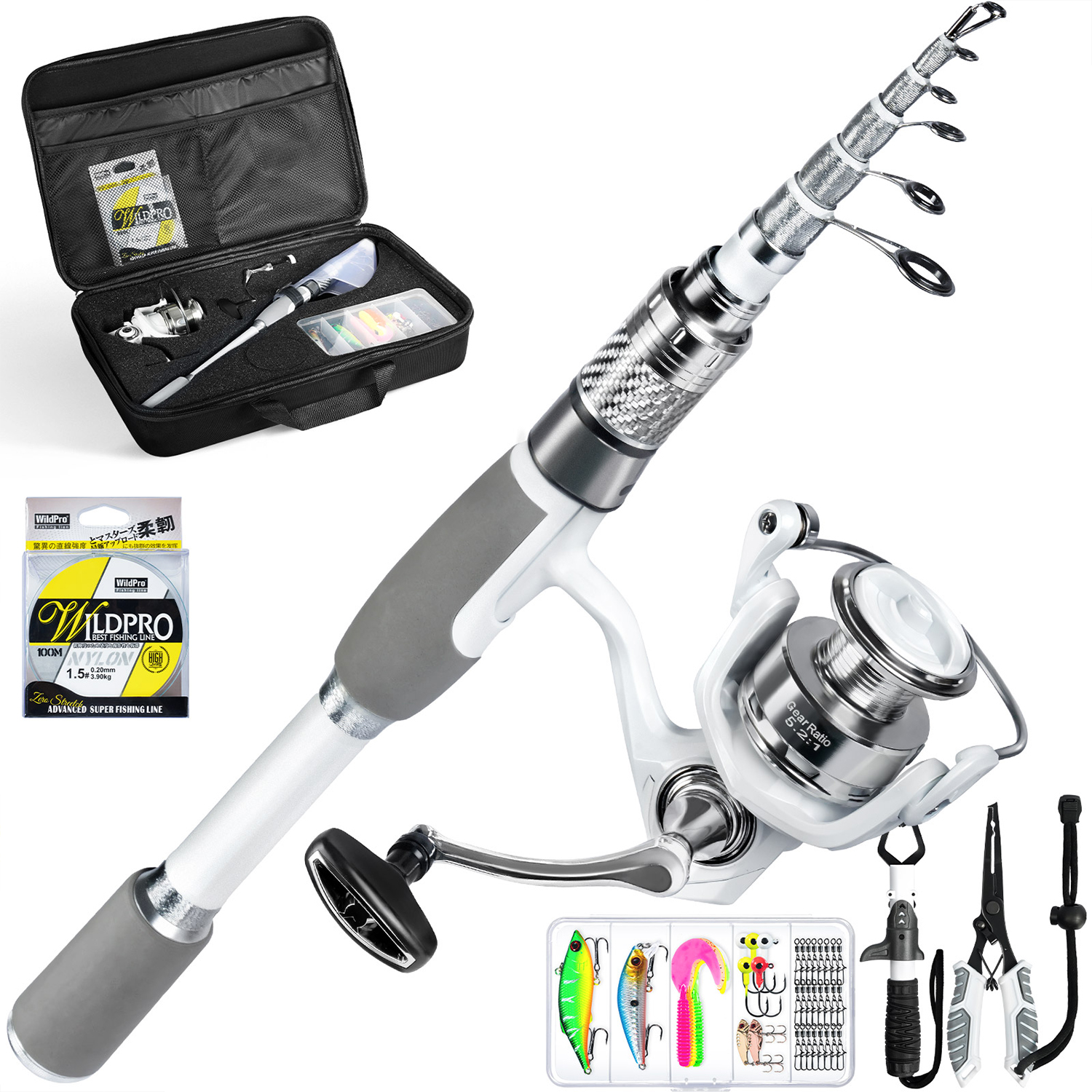 Ghosthorn Fishing Rod And Reel - مراجعة Reel Bag وسعره