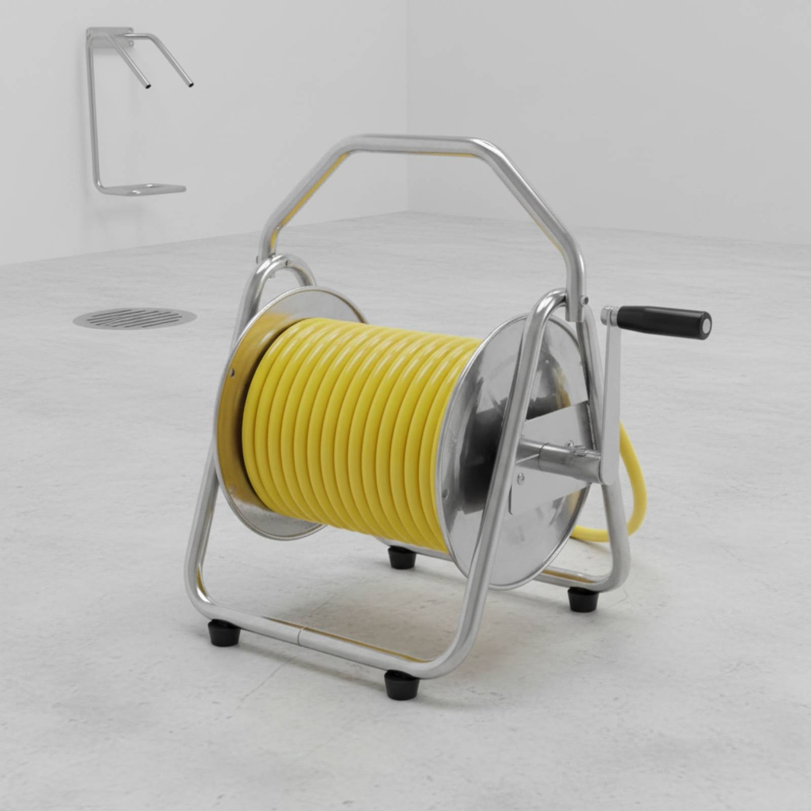 Metal Hose Reel Heavy Duty Gar - مراجعة Reel Handle وسعره