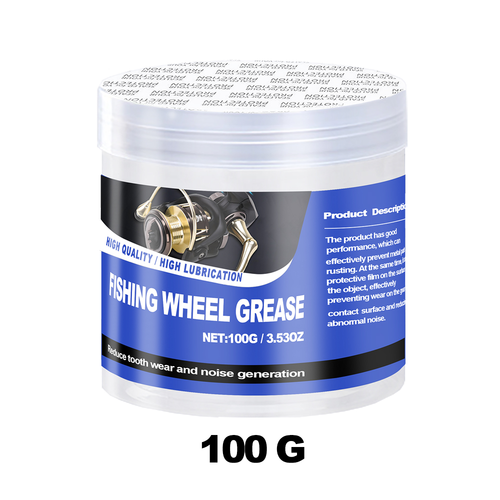 50g /100g Fishing Reel Grease  - مراجعة Reel Grease وسعره
