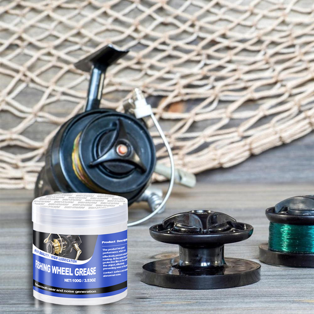 50g /100g Fishing Reel Grease  - مراجعة Reel Grease وسعره