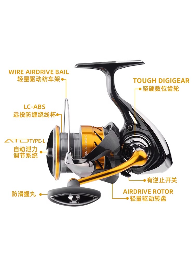 24 DAIWA REVROS CS LT Spinning - مراجعة Ice Fishing Reel وسعره