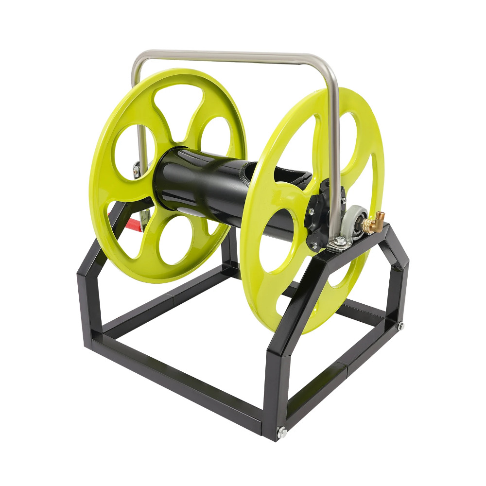 Garden Hose Reel, 360° Wall Mo - مراجعة Reel Handle وسعره