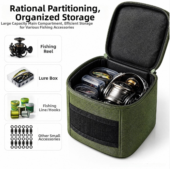 Waterproof Tackle Bag for Angl - مراجعة Reel Bag وسعره