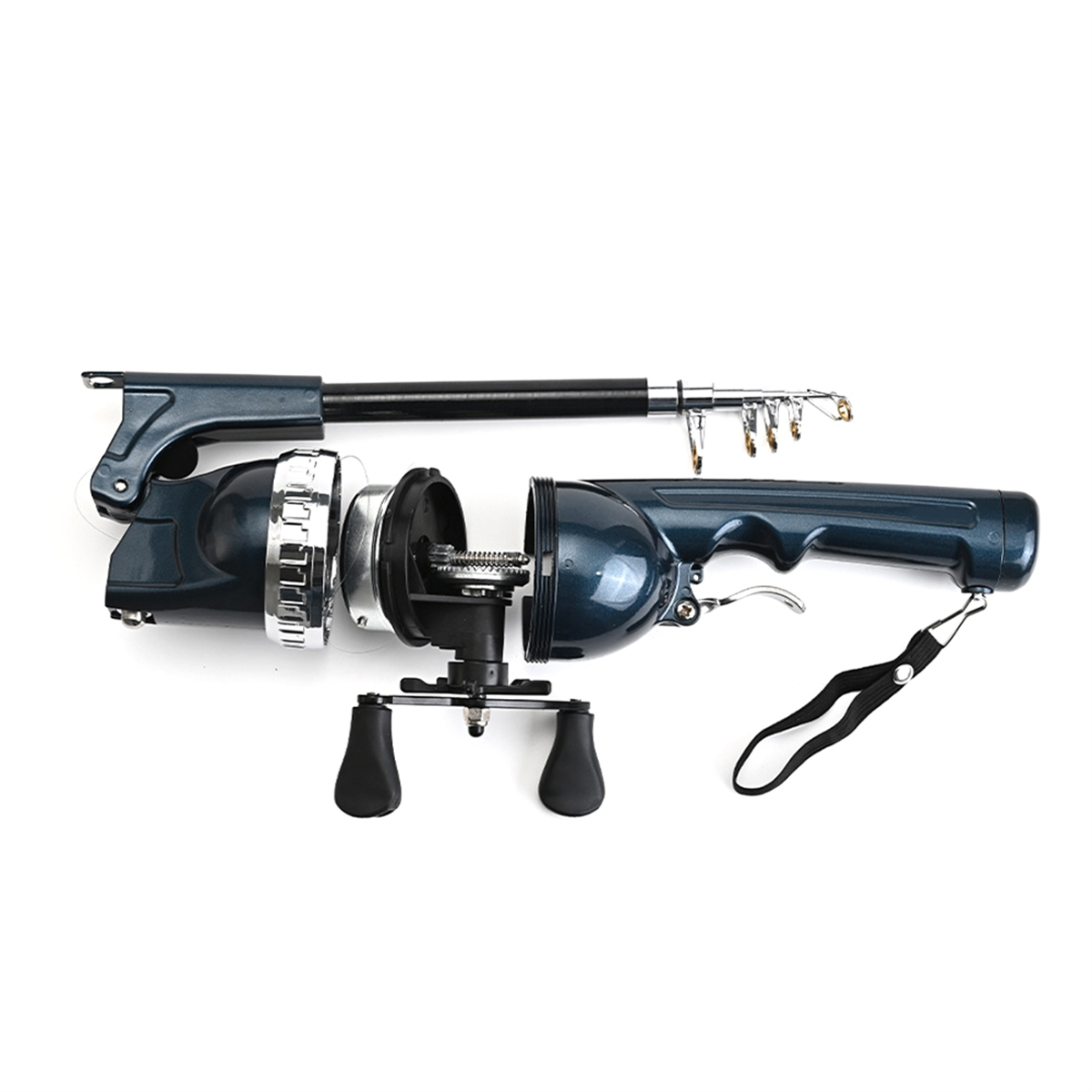 X59A_Portable Folding Fishing  - مراجعة Fly Reel وسعره