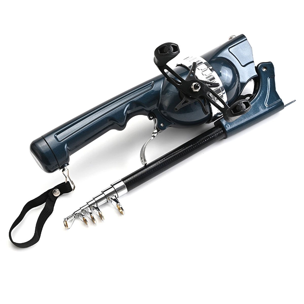 X59A_Portable Folding Fishing  - مراجعة Fly Reel وسعره