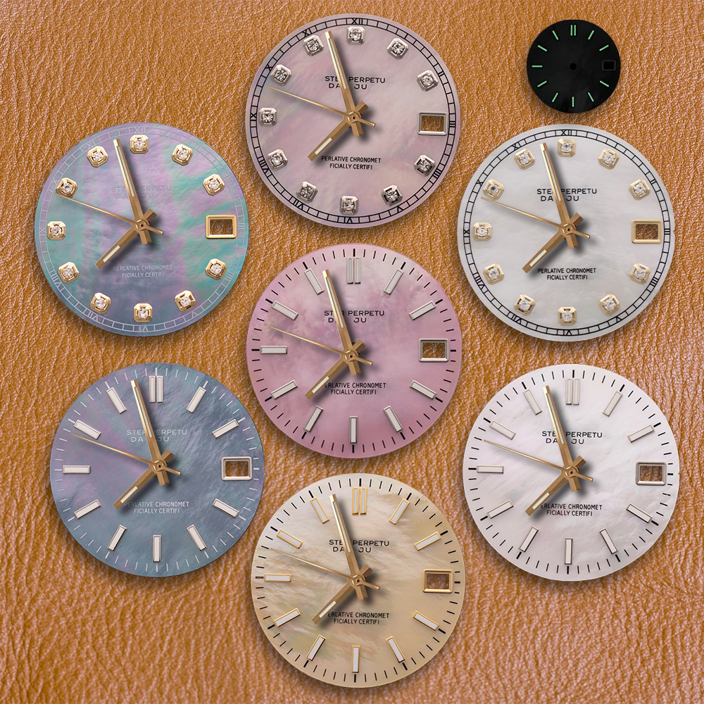28.5mm S Logo NH35 Diamond dia - مراجعة Reel Case وسعره