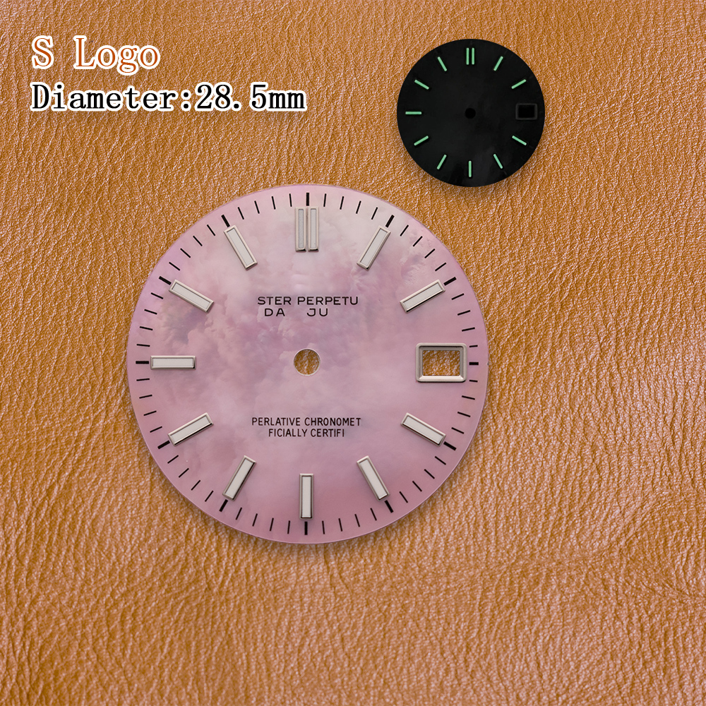 28.5mm S Logo NH35 Diamond dia - مراجعة Reel Case وسعره