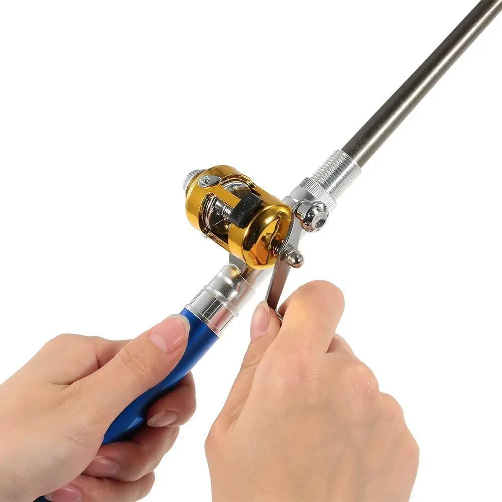 Pocket Ice Fishing Rod & Reel  - مراجعة Ice Fishing Reel وسعره