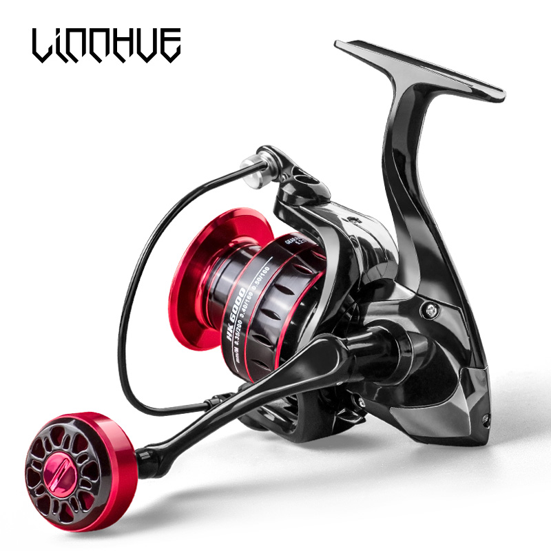 LINNHUE Fishing Reel 1000-7000 - مراجعة Reel Spare Spool وسعره