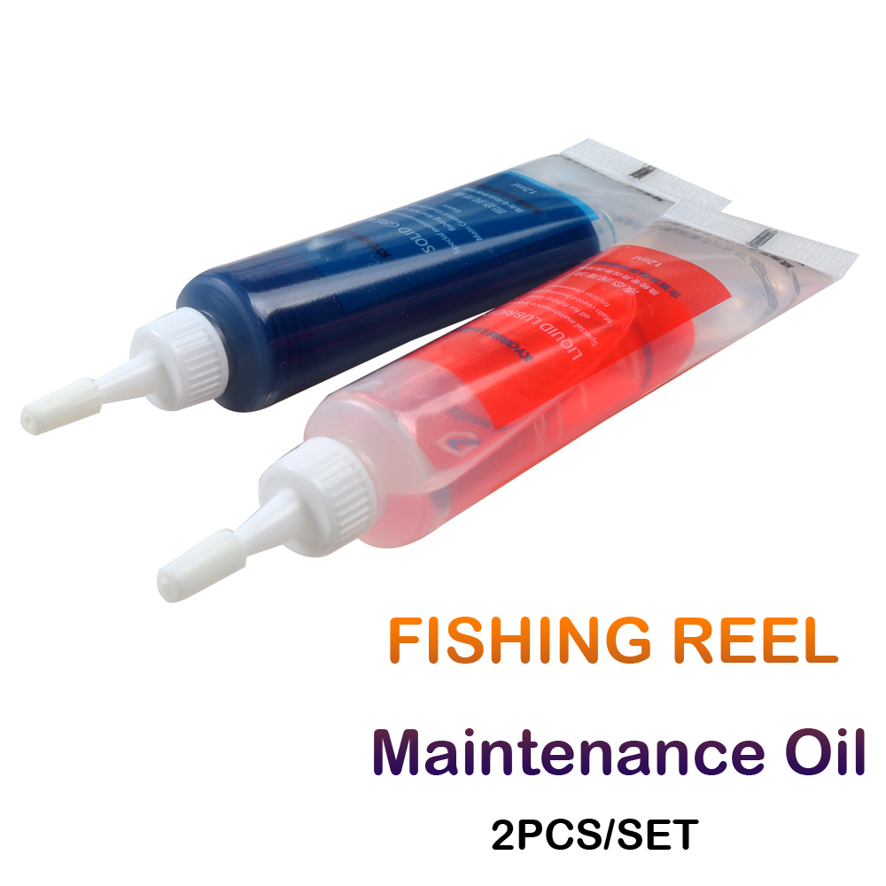 2Pcs Fishing Reel Maintenance  - مراجعة Reel Grease وسعره