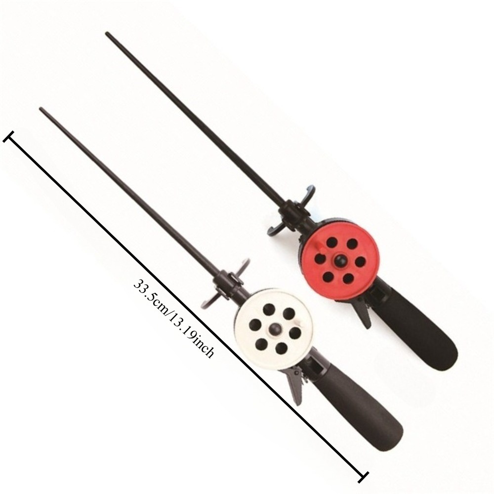 1pc 33.5cm Mini Ice Fishing Ro - مراجعة Ice Fishing Reel وسعره