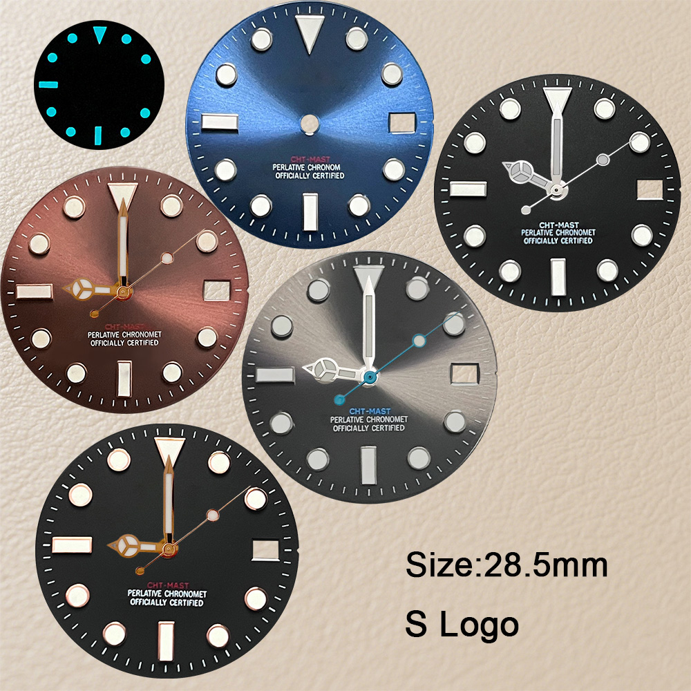28.5mm S Logo Sunburst Dial Fi - مراجعة Reel Case وسعره