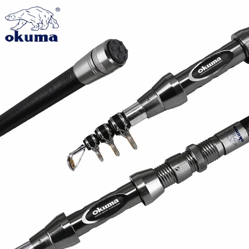 OKUMA New Carbon Rock Rod 1.5M - مراجعة Surf Reel وسعره