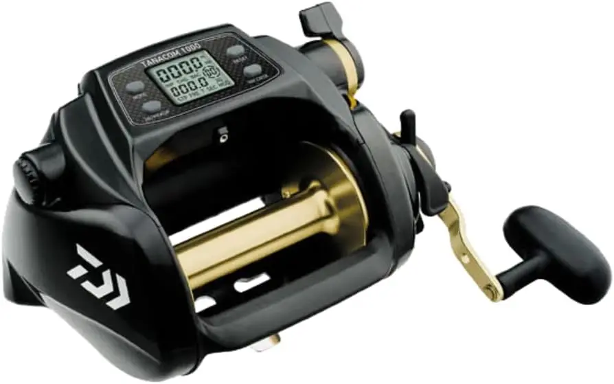 Black Daiwa TANACOM1000 Dendoh - مراجعة Fly Reel وسعره