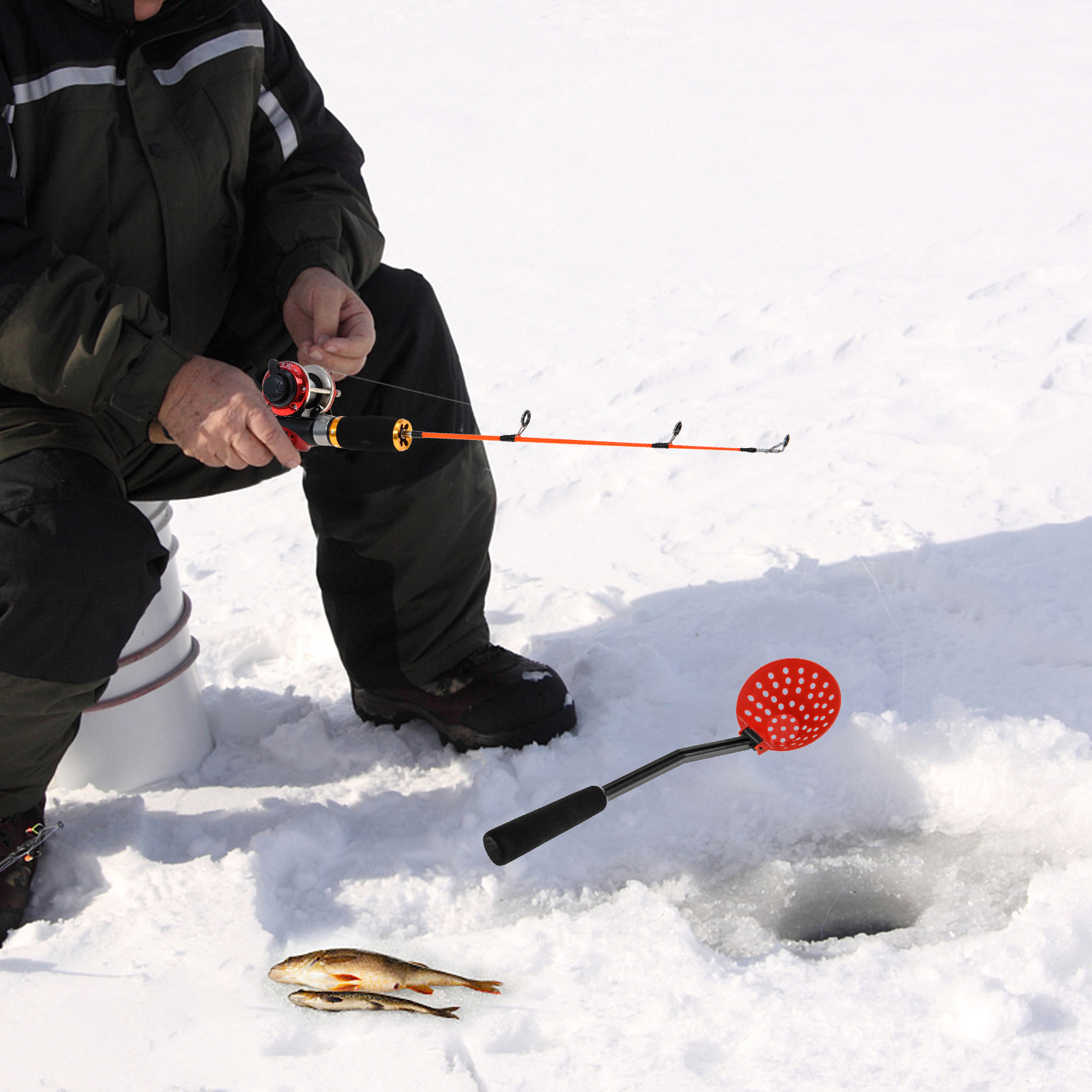 NEW Lixada Ice Fishing Rod Ree - مراجعة Ice Fishing Reel وسعره